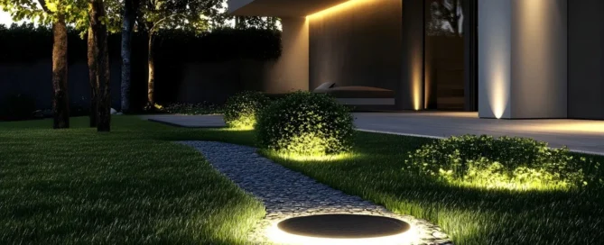 professional landscape lighting company in Liberty